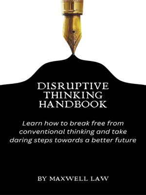 cover image of Disruptive Thinking Handbook